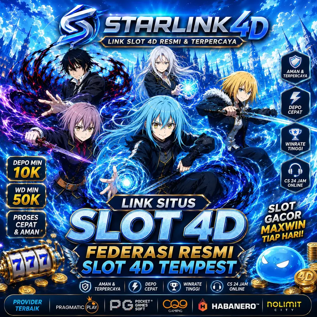 Thumbnail 1 of 3, Poster, STARLINK4D | Situs Link 4D Slot & Bandar Toto Slot777 Mudah Maxwin